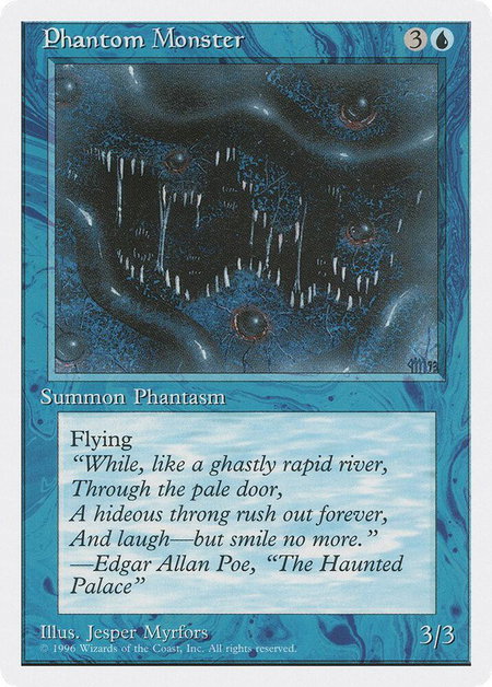 Phantom Monster - Introductory Two-Player Set Magic: The Gathering trading card