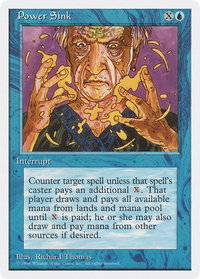 Power Sink - Introductory Two-Player Set (2PS) #null - Common Magic: The Gathering Trading Card