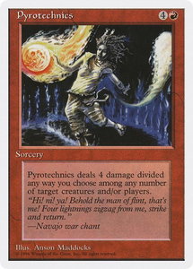 Pyrotechnics - Introductory Two-Player Set (2PS) #null - Uncommon Magic: The Gathering Trading Card