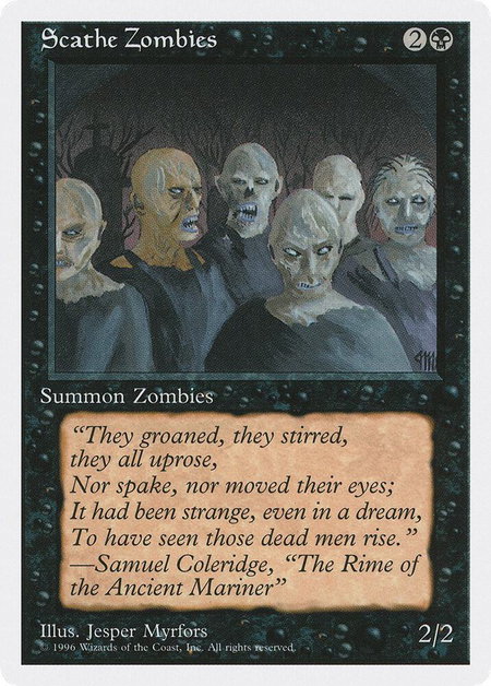 Scathe Zombies - Introductory Two-Player Set Magic: The Gathering trading card