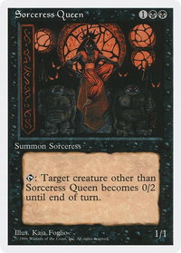 Sorceress Queen - Introductory Two-Player Set (2PS) #null - Rare Magic: The Gathering Trading Card