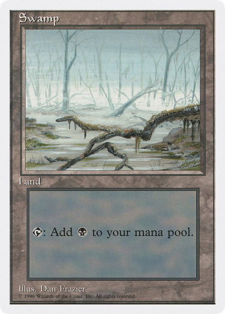 Swamp (A) - Introductory Two-Player Set Magic: The Gathering trading card