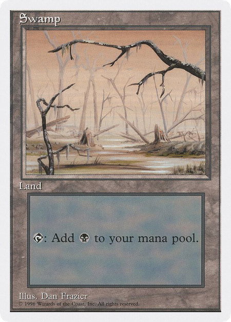 Swamp (B) - Introductory Two-Player Set Magic: The Gathering trading card