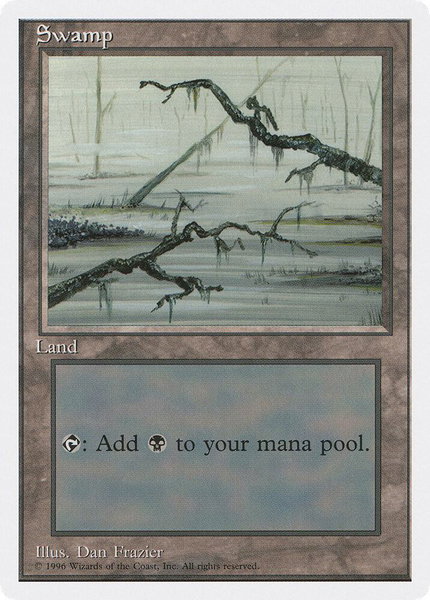 Swamp (C) trading card from Introductory Two-Player Set Swamp (C) - Introductory Two-Player Set Magic: The Gathering trading card