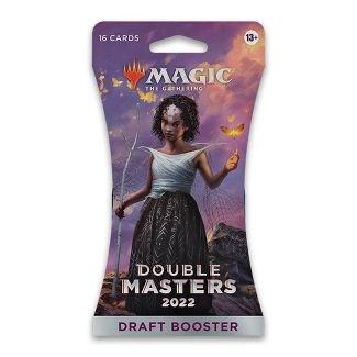 Double Masters 2022 - Sleeved Draft Booster Pack trading card from Double Masters 2022 Double Masters 2022 - Sleeved Draft Booster Pack - Double Masters 2022 Magic: The Gathering trading card