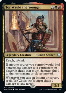 Tor Wauki the Younger - Commander: Dominaria United (DMC) #46 - Uncommon Magic: The Gathering Trading Card