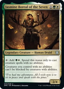 Jasmine Boreal of the Seven - Commander: Dominaria United (DMC) #33 - Uncommon Magic: The Gathering Trading Card
