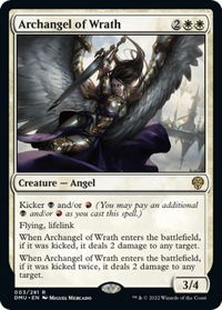 Archangel of Wrath - Dominaria United (DMU) #3 - Rare Magic: The Gathering Trading Card