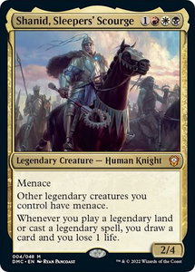 Shanid, Sleepers' Scourge - Commander: Dominaria United (DMC) #4 - Mythic Rare Magic: The Gathering Trading Card