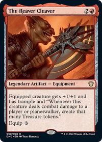 The Reaver Cleaver - Commander: Dominaria United (DMC) #8 - Rare Magic: The Gathering Trading Card