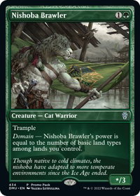 Nishoba Brawler - Promo Pack: Dominaria United (PPDMU) #434 - Uncommon Magic: The Gathering Trading Card