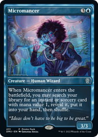 Micromancer - Promo Pack: Dominaria United (PPDMU) #431 - Uncommon Magic: The Gathering Trading Card