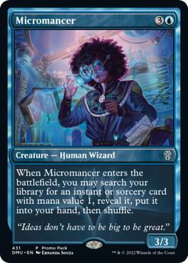 Micromancer - Promo Pack: Dominaria United Magic: The Gathering trading card