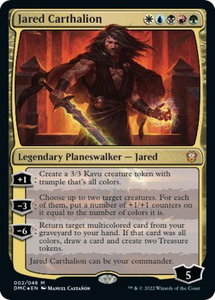 Jared Carthalion - Commander: Dominaria United (DMC) #2 - Mythic Rare Magic: The Gathering Trading Card