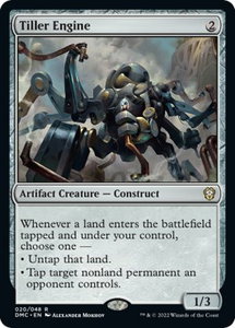 Tiller Engine - Commander: Dominaria United (DMC) #20 - Rare Magic: The Gathering Trading Card