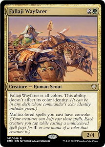 Fallaji Wayfarer - Commander: Dominaria United (DMC) #11 - Rare Magic: The Gathering Trading Card