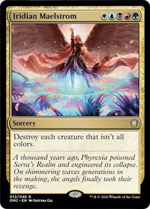 Iridian Maelstrom - Commander: Dominaria United (DMC) #12 - Rare Magic: The Gathering Trading Card