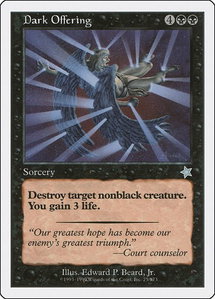 Dark Offering - Starter 1999 (S99) #75 - Uncommon Magic: The Gathering Trading Card