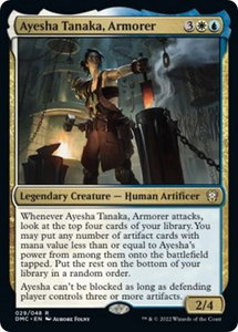 Ayesha Tanaka, Armorer - Commander: Dominaria United (DMC) #29 - Rare Magic: The Gathering Trading Card
