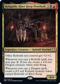 Rohgahh, Kher Keep Overlord - Commander: Dominaria United (DMC) #41 - Rare Magic: The Gathering Trading Card