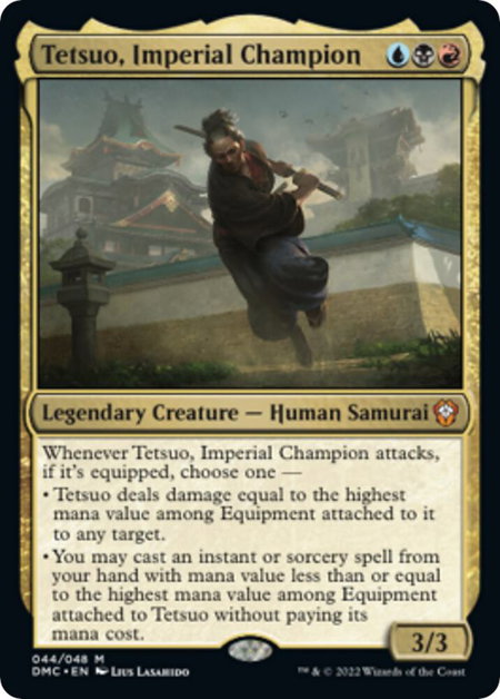 Tetsuo, Imperial Champion - Commander: Dominaria United Magic: The Gathering trading card