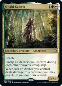 Ohabi Caleria - Commander: Dominaria United (DMC) #36 - Rare Magic: The Gathering Trading Card