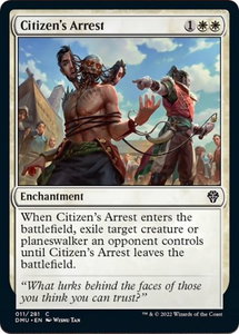 Citizen's Arrest - Dominaria United (DMU) #11 - Common Magic: The Gathering Trading Card