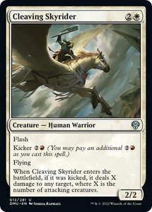 Cleaving Skyrider - Dominaria United (DMU) #12 - Uncommon Magic: The Gathering Trading Card