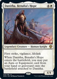 Danitha, Benalia's Hope - Dominaria United (DMU) #15 - Rare Magic: The Gathering Trading Card