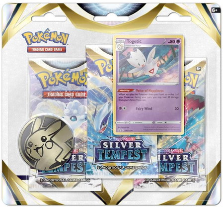 Silver Tempest 3 Pack Blister [Togetic] - SWSH12: Silver Tempest Pokémon trading card