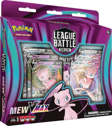 League Battle Deck [Mew VMAX] - SWSH08: Fusion Strike Pokémon trading card
