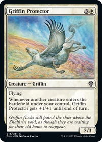 Griffin Protector - Dominaria United (DMU) #18 - Common Magic: The Gathering Trading Card