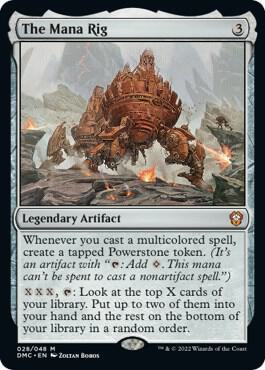 The Mana Rig - Commander: Dominaria United Magic: The Gathering trading card