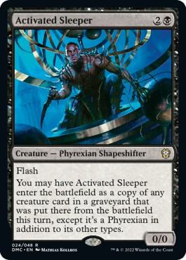 Activated Sleeper - Commander: Dominaria United Magic: The Gathering trading card