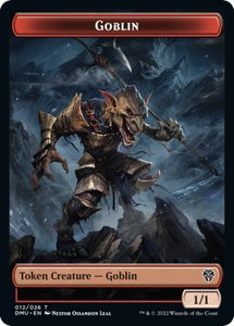 Goblin Token - Dominaria United (DMU) #12 - Token Magic: The Gathering Trading Card