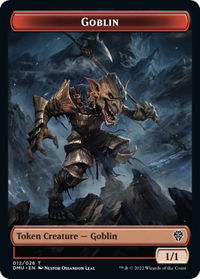 Goblin Token - Dominaria United (DMU) #12 - Token Magic: The Gathering Trading Card