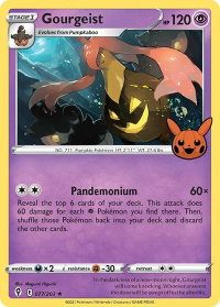 Gourgeist - Trick or Trade BOOster Bundle (TTBB) #077/203 - Promo Pokémon Trading Card