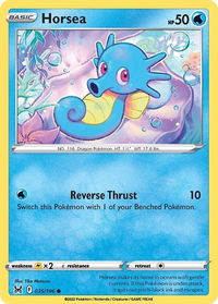 Horsea - SWSH11: Lost Origin (SWSH11) #035/196 - Common Pokémon Trading Card