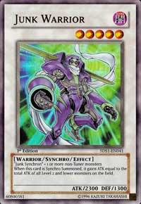 Junk Warrior (UR) - 5D's 2008 Starter Deck YuGiOh trading card