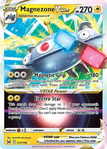 Magnezone VSTAR - SWSH11: Lost Origin (SWSH11) #057/196 - Ultra Rare Pokémon Trading Card