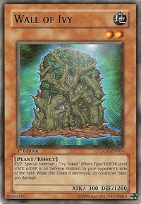 Wall of Ivy - Crossroads of Chaos (CSOC) #CSOC-EN004 - Common / Short Print YuGiOh Trading Card