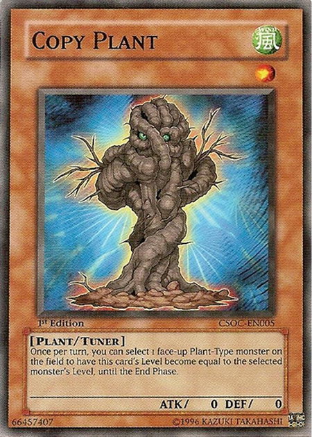 Copy Plant - Crossroads of Chaos YuGiOh trading card