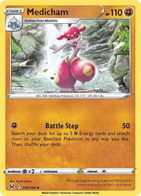 Medicham - SWSH11: Lost Origin (SWSH11) #100/196 - Uncommon Pokémon Trading Card