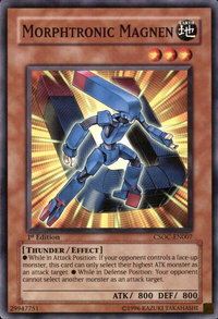 Morphtronic Magnen - Crossroads of Chaos (CSOC) #CSOC-EN007 - Common / Short Print YuGiOh Trading Card