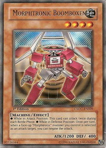 Morphtronic Boomboxen - Crossroads of Chaos (CSOC) #CSOC-EN009 - Rare YuGiOh Trading Card