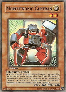 Morphtronic Cameran - Crossroads of Chaos (CSOC) #CSOC-EN010 - Common / Short Print YuGiOh Trading Card