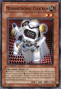 Morphtronic Clocken - Crossroads of Chaos (CSOC) #CSOC-EN012 - Common / Short Print YuGiOh Trading Card