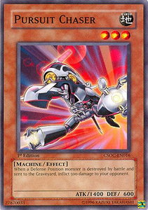 Pursuit Chaser - Crossroads of Chaos (CSOC) #CSOC-EN016 - Common / Short Print YuGiOh Trading Card