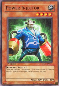 Power Injector - Crossroads of Chaos (CSOC) #CSOC-EN021 - Common / Short Print YuGiOh Trading Card