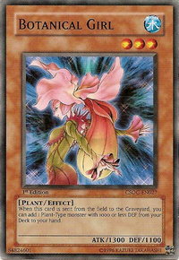 Botanical Girl - Crossroads of Chaos (CSOC) #CSOC-EN027 - Common / Short Print YuGiOh Trading Card